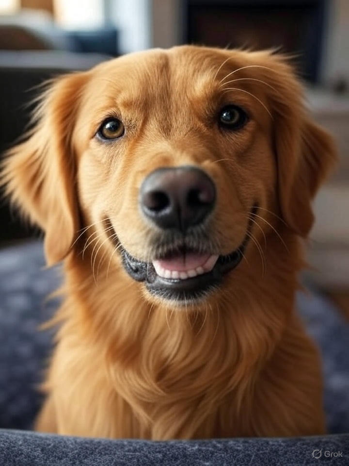 "Dog showing love through eye contact - main signs your dog loves you"