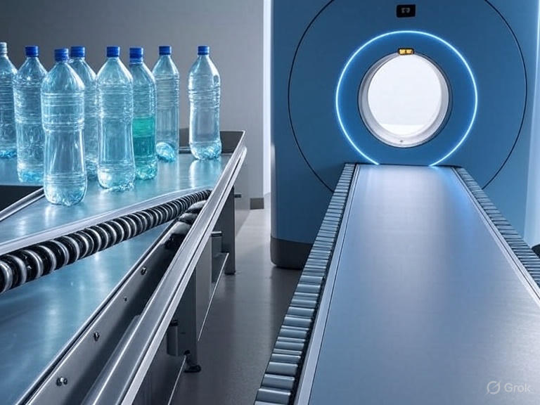 "PET acronym meanings - Polyethylene Terephthalate plastic bottles and Positron Emission Tomography medical scanner"